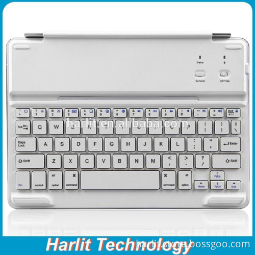 Ultra Thin Aluminum Bluetooth Keyboard Case For iPad Air 2 Magnetic Bluetooth Keyboard With Cover